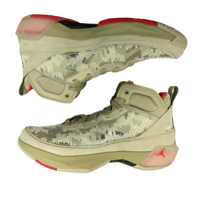 NIKE ナイキ エアジョーダン 37 プレミアム PF スニーカー メンズ バスケット AIR JORDAN ベージュ29cm FD6720-200 中古 T1