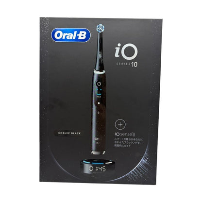 未開封品 BRAUN ブラウン オーラルB iO10 コズミックブラック 電動歯ブラシ  ioM10.44.2AD CB デンタルケア 充電式 スマートモード 中古 W４