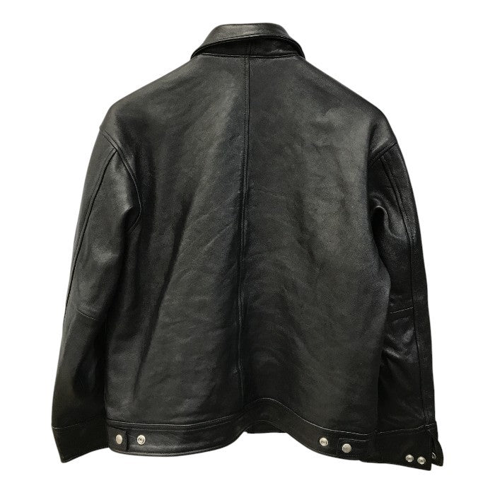 Schott ショット トラッカージャケット メンズ ラムレザー シングル 羊革 ブラック Sサイズ 3121034 中古 T1