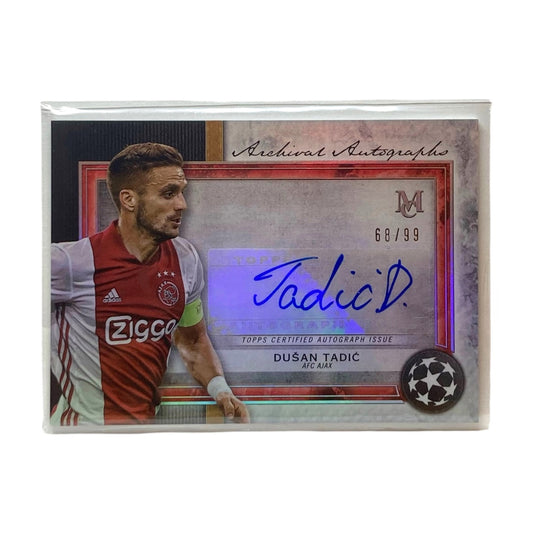 TOPPS サッカーカード MUSEUM COLLECTION DUSAN TADIC AJAX 68/99 #AA-DT 中古 IT2