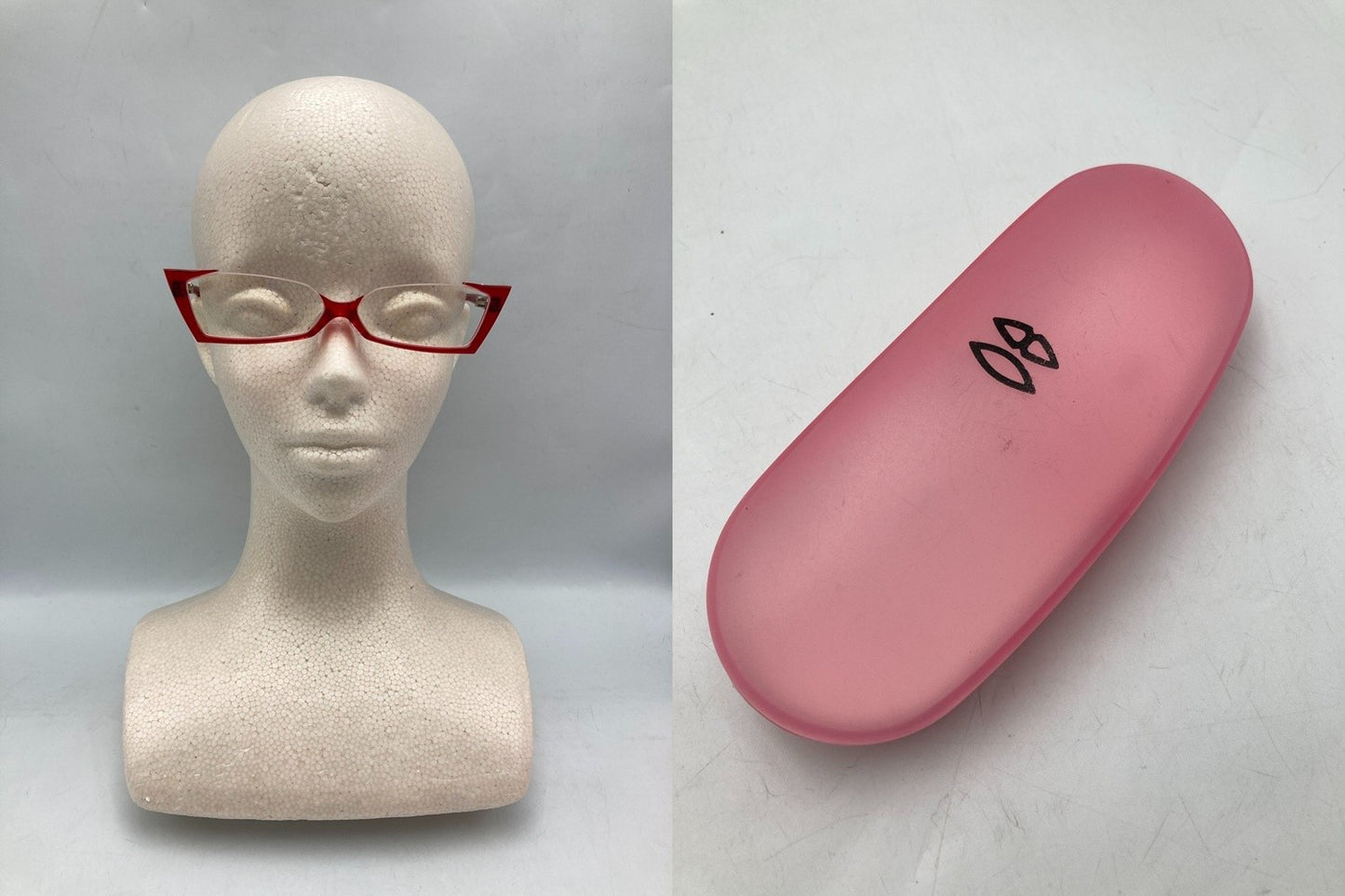 khara エヴァンゲリオン 真希波・マリ TYPE-Mari-2 メガネ 度入り 中古 D4