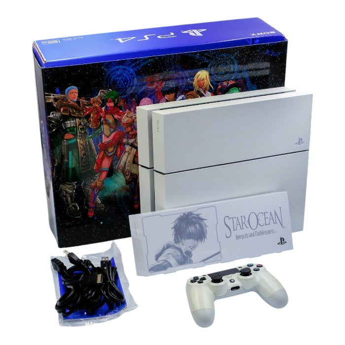 PlayStation4 スターオーシャン５ エディション 500GB グレイシャー・ホワイト (CUH-1200AB02) 中古 a1