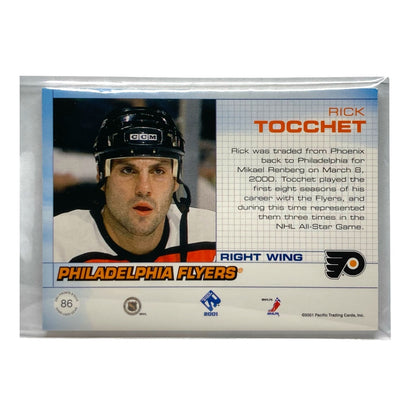 Pacific NHLカード PRIVATE STOCK RICK TOCCHET FLYERS #86 中古 IT2