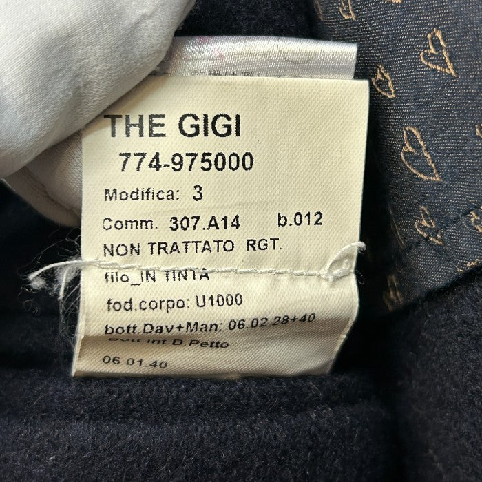 THE GIGI ザ ジジ ダブルブレスト コート ネイビー メンズ アウター 冬 中古 W４
