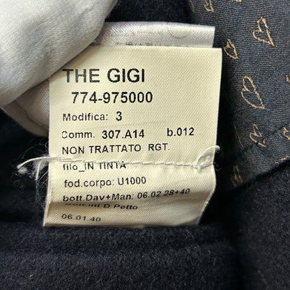 THE GIGI ザ ジジ ダブルブレスト コート ネイビー メンズ アウター 冬 中古 W４