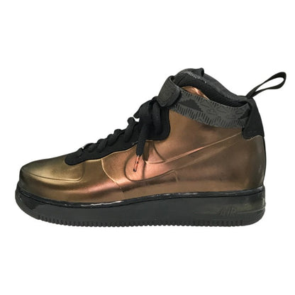 NIKE ナイキ エアフォース1 フォームポジット スニーカー メンズ ハイカット BHM ベルクロ メタリックカッパー 26cm 586583-800 中古 T1