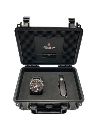 VICTORINOX ビクトリノックス フィールドフォース スポーツ クロノ 腕時計 クオーツ 241926.1 中古 D4