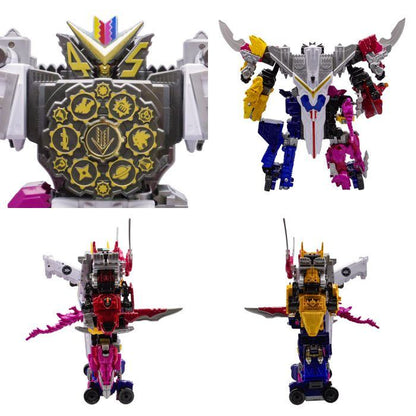 BANDAI 機界戦隊ゼンカイジャー DX ゼンリョクゼンカイオーセット (ゼンカイコンビネーションセット＆ゼンリョクゼンカイキャノン) 中古 a1
