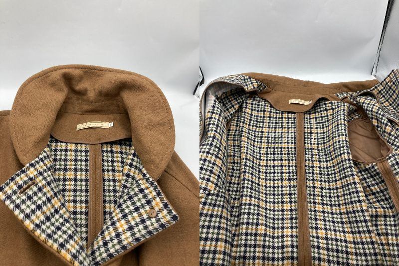 CROCODILE クロコダイル ウール混 コート レディース サイズLL 0304-25410 中古 D4