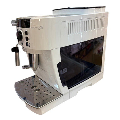 デロンギ DeLonghi 全自動コーヒーメーカー マグニフィカS ホワイト ECAM22112W キッチン家電 コーヒー 家電 中古 W1