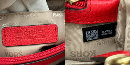 MICHAEL KORS マイケルコース 2WAY バッグ 鞄 レザー 小さめ レディース お出かけ ハンドバッグ ショルダーバッグ 中古 W４