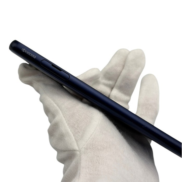 京セラ kyocera au BASIO4 スマートフォン KYV47 ロイヤルブルー 本体 スマホ シニア 初心者 android 中古 W４