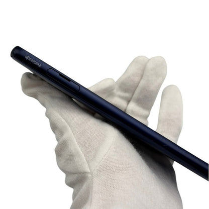 京セラ kyocera au BASIO4 スマートフォン KYV47 ロイヤルブルー 本体 スマホ シニア 初心者 android 中古 W４
