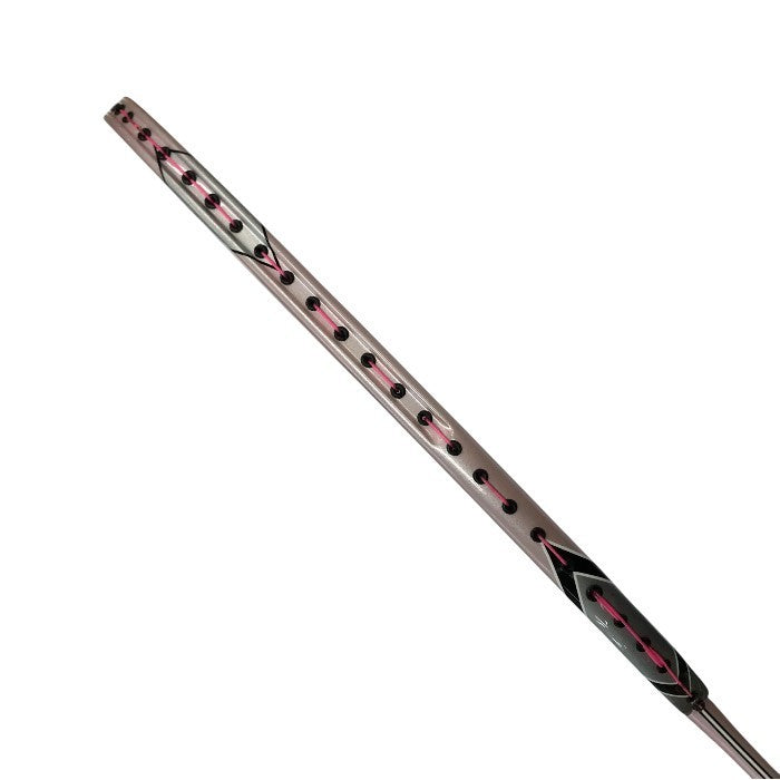 Wilson ウィルソン バドミントン ラケット (K)AROPHITE BLACK ピンク 3U/G5サイズ DYNA PX 3000 中古 T1