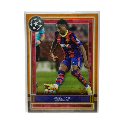 TOPPS サッカーカード MUSEUM COLLECTION ANSU FATI BARCELONA 21/99 #4 中古 IT2