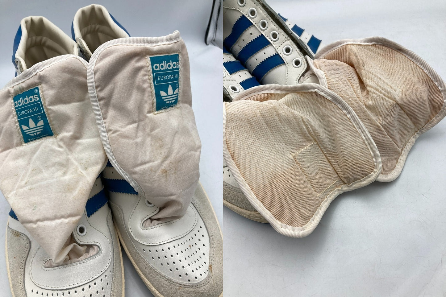 adidas EUROPA-HI アディダス ヨーロッパ ハイ ハイカットスニーカー サイズ US12 メンズ 中古 D4
