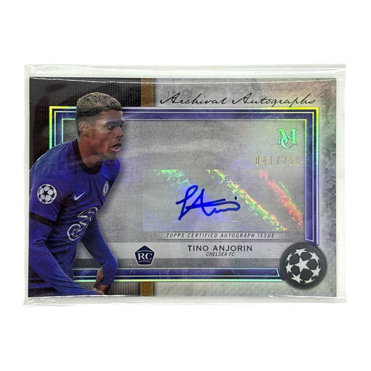 TOPPS サッカーカード MUSEUM COLLECTION TINO ANJORIN CHELSEA /250 #AA-TA 中古 IT1