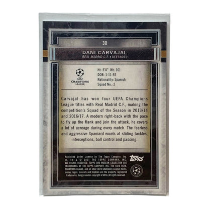 TOPPS サッカーカード MUSEUM COLLECTION DANI CARVAJAL REAL MADRID 09/75 #30 中古 IT2