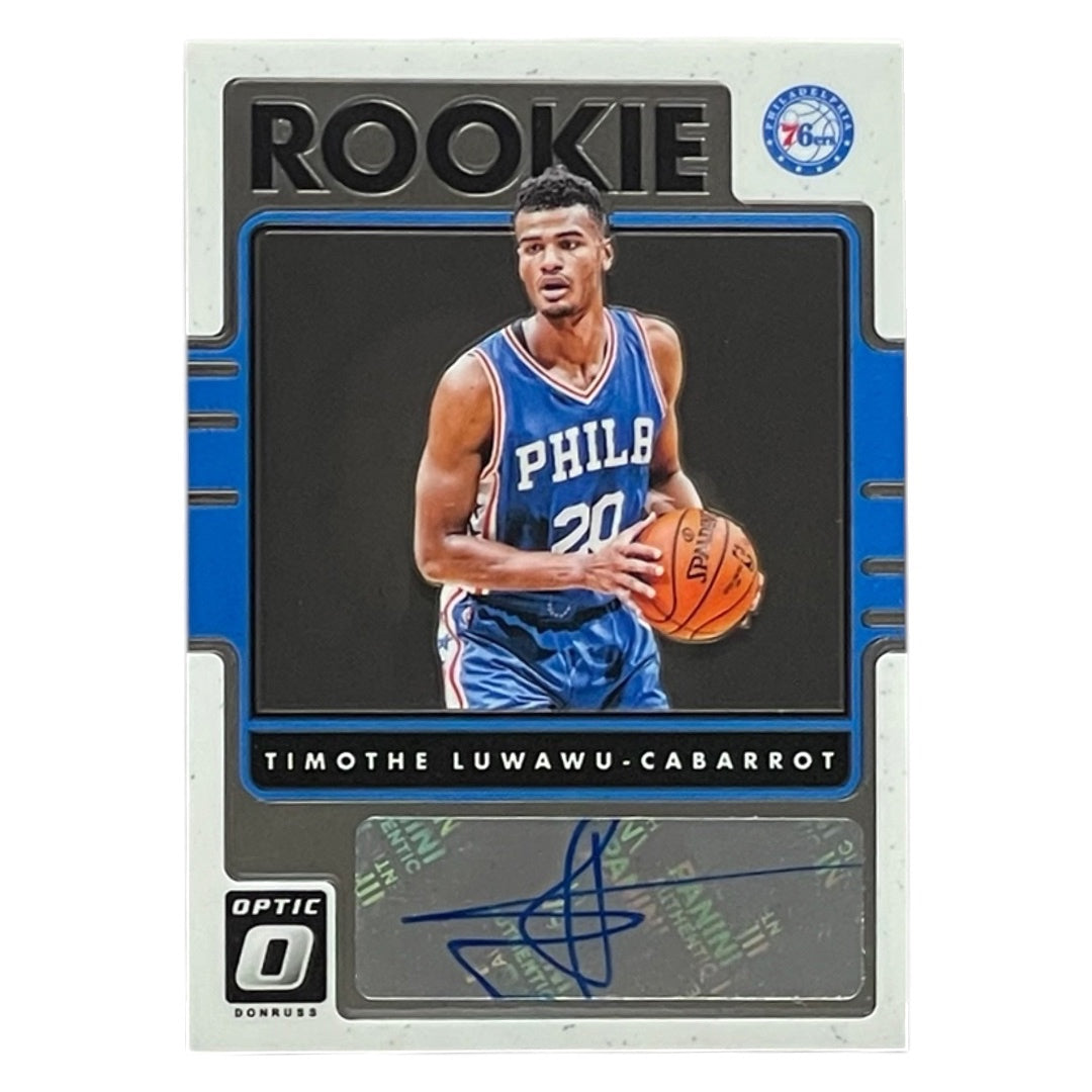 PANINI NBAカード DONRUSS TIMOTHE LUWAWU-CABARROT PHILADELPHIA 76ERS #13 中古 IT2