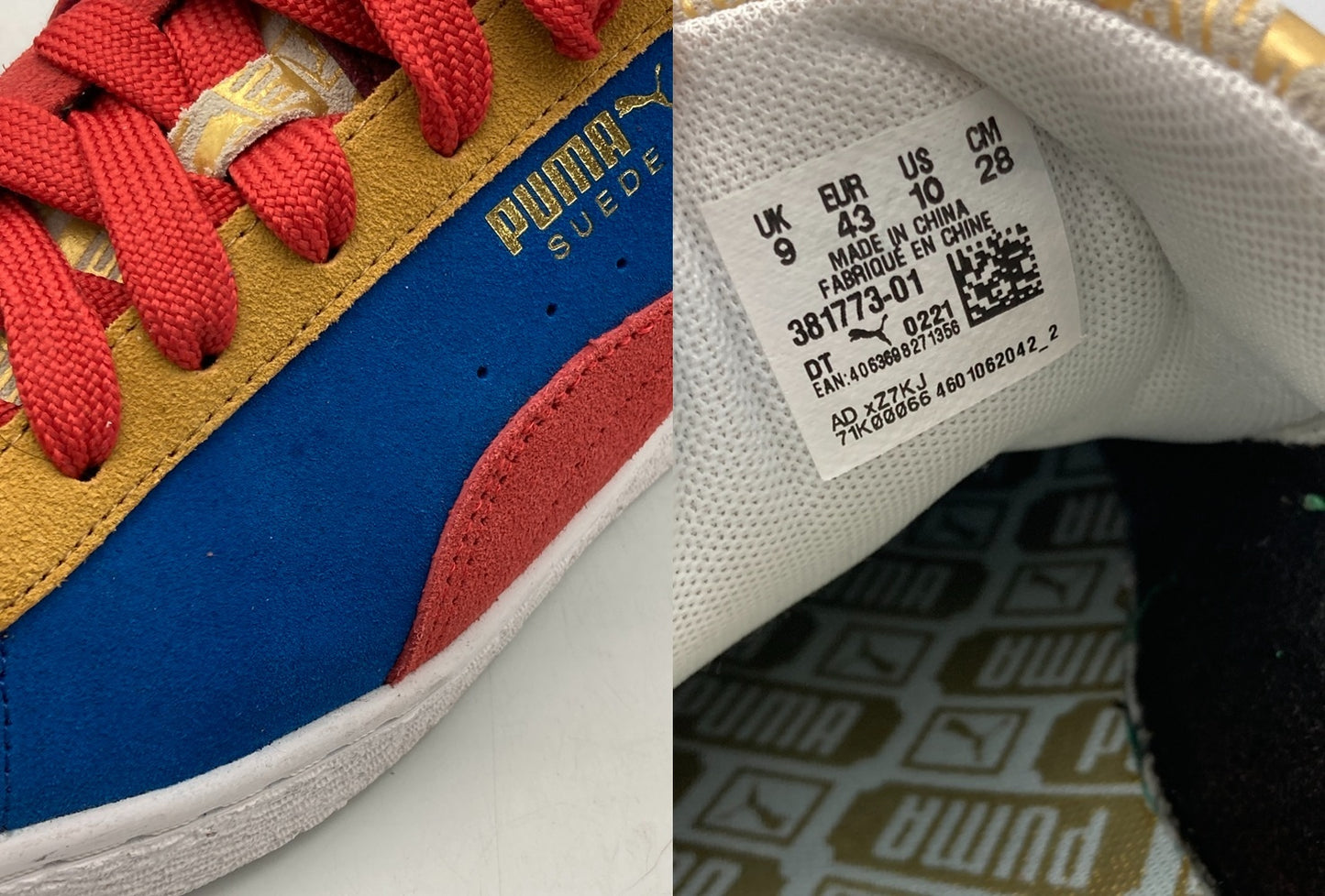 PUMA (プーマ) SUEDE CLASSIC ICONIX スウェード クラシック アイコニックス スニーカー 381773-01 サイズ28cm メンズ 中古 D4