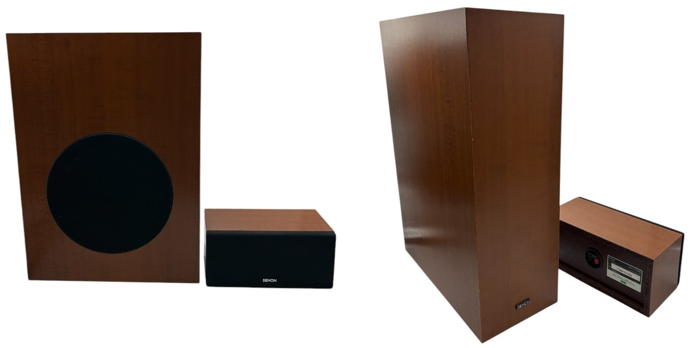 DENON デノン AVサラウンド アンプ スピーカー セット AVC-M380 DSW-M380 SC-CM380 SC-AM380 オーディオ家電 ホームシアターシステム 中古 W４