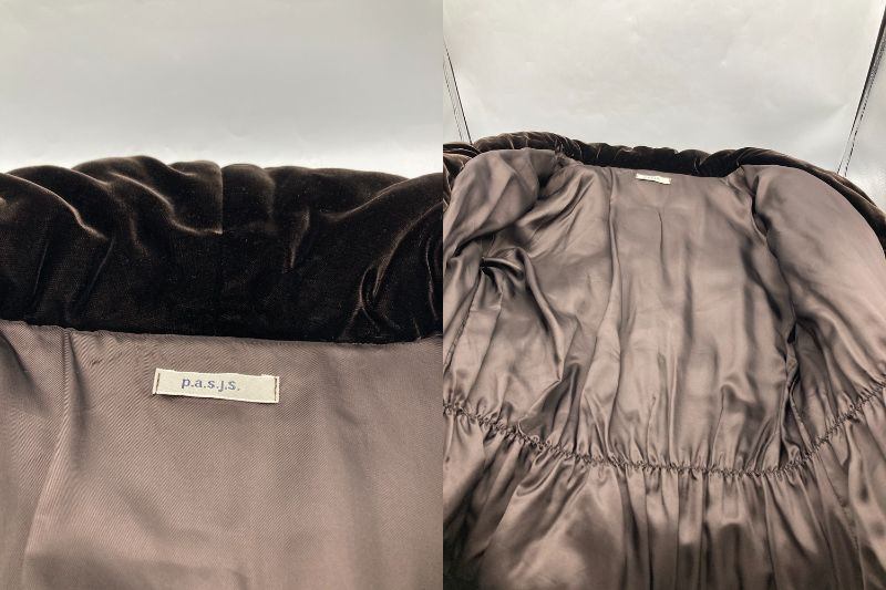 p.a.s.j.s. イタリア製 ブルゾン アウター サイズ46 レディース 中古 D4