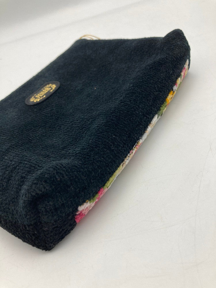 FEILER フェイラー シュニール織 花柄 ポーチ 中古 D4