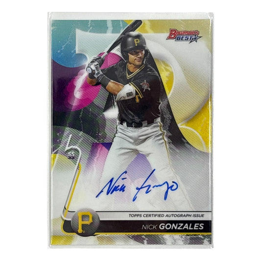 TOPPS MLBカード BOWMAN'S BEST NICK GONZALES PITTSBURGH PIRATES #B20-NG 中古 IT1
