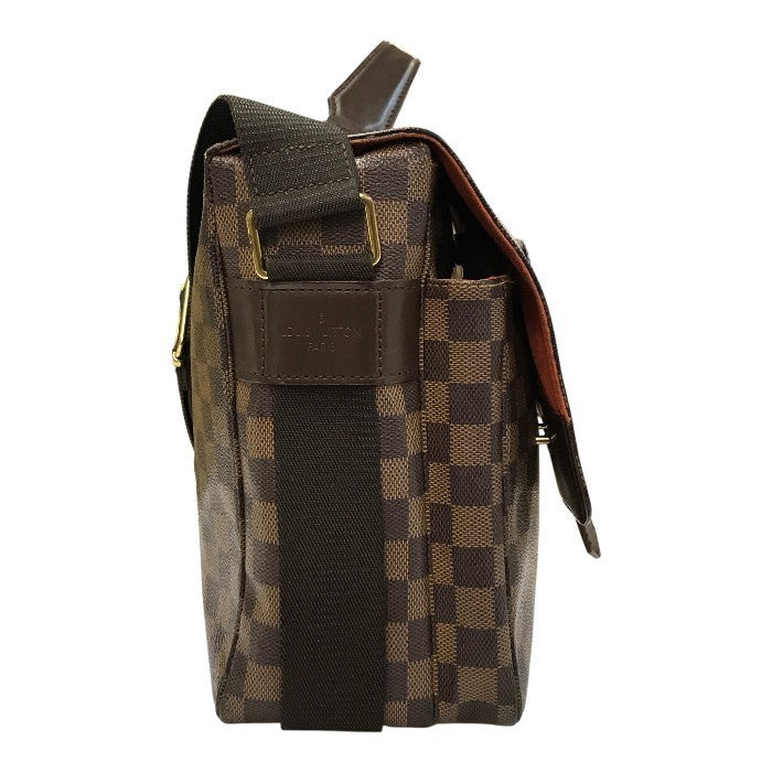 LOUIS VUITTON ルイヴィトン ダミエ エベヌ ブロードウェイ ショルダーバッグ メンズ 斜め掛けショルダー ビジネスバッグ ブラウン N42270 中古 T1