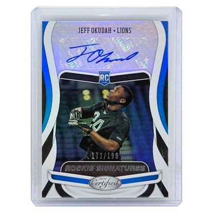 PANINI NFLカード CERTIFIED JEFF OKUDAH LIONS /199 #RS-JO 中古 IT1