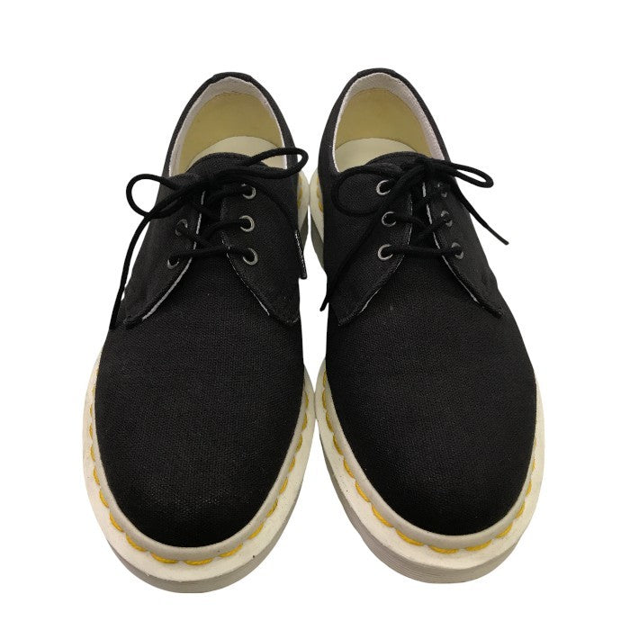 Dr.Martens ドクターマーチン LESTER 3ホール シューズ レディース オールシーズン キャンバス ブラック UK4 23cm 中古 M1