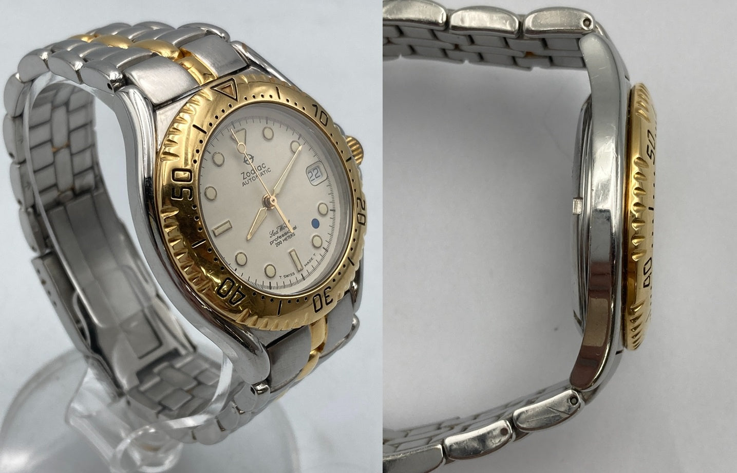 Zodiac Sea Wolf ゾディアック シーウルフ プロフェッショナル 200ｍ オートマティック 腕時計 中古 D4