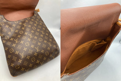 LOUIS VUITTON ルイヴィトン モノグラム ミュゼット ショルダーバッグ M51256 中古 D4