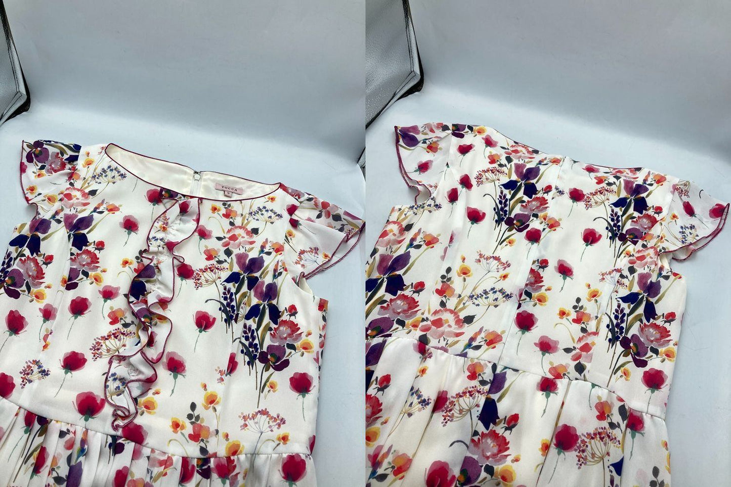 TOCCA トッカ 洗えるHARMONIES ドレス ワンピース サイズ2 中古 D4