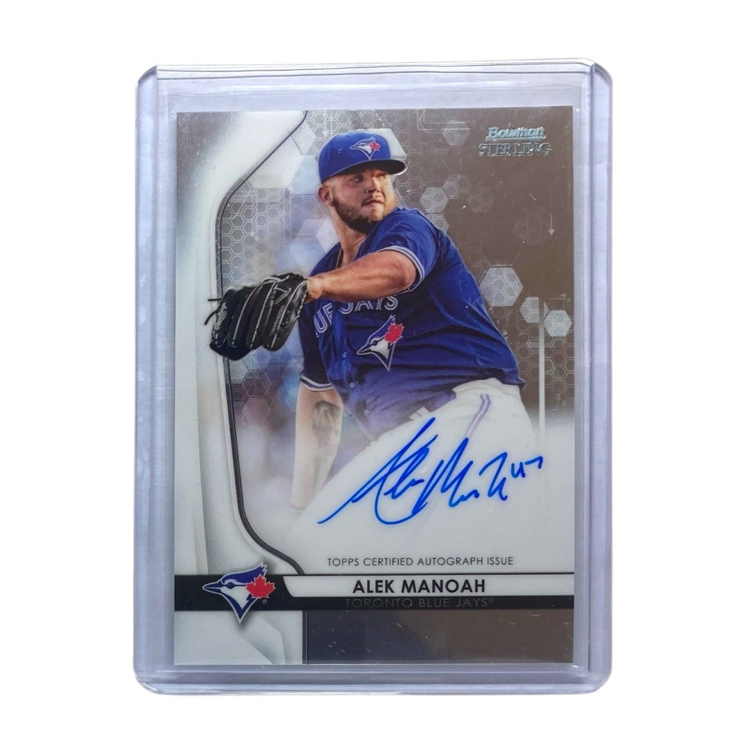 TOPPS MLBカード BOWMAN STERLING ALEK MANOAH TORONTO BLUE JAYS #BSPA-AM 中古 IT2