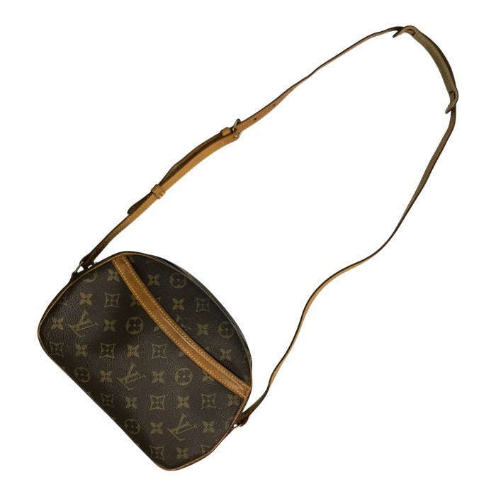 LOUIS VUITTON ルイヴィトン モノグラム ブロワ ショルダーバッグ レディース 斜め掛け 丸型 コンパクト ブラウン M51221 中古 T1