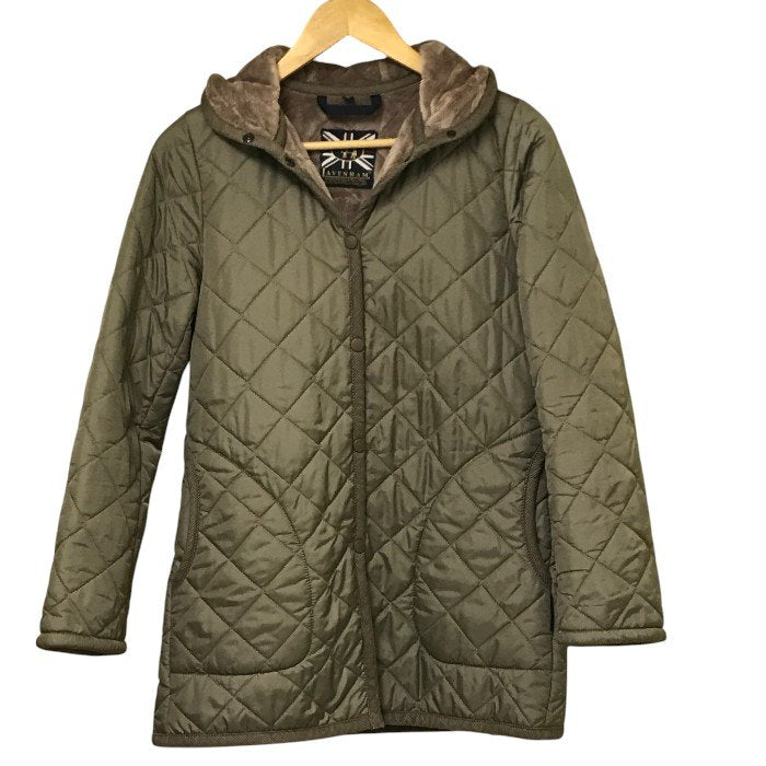 LAVENHAM ラベンハム 裏起毛 キルティングジャケット 36 アウター 秋 冬 レディース 中古 W1