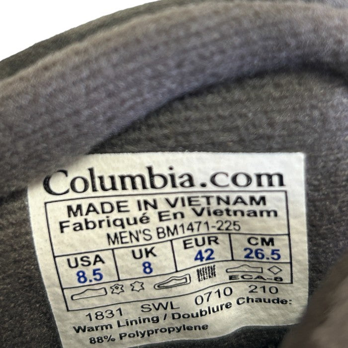 Columbia コロンビア トレッキングシューズ メンズ 26.5cm BM1471 靴 アウトドア 登山 中古 W1