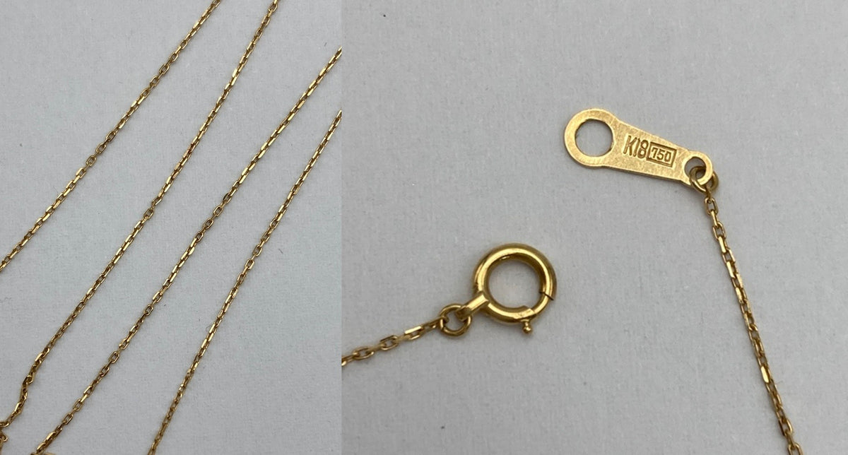 K18 パール ネックレス 中古 D4