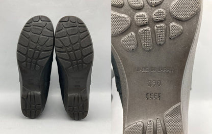 io comme io イオコムイオ サイドゴア ショートブーツ 23.0cm 中古 D4