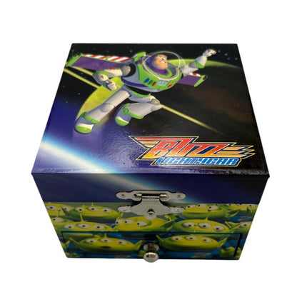 ディズニー ピクサー トイ・ストーリー ミュージカル・ボックス 君はともだち Disney PIXAR オルゴール バズライトイヤー リトルグリーンメン 中古 W４