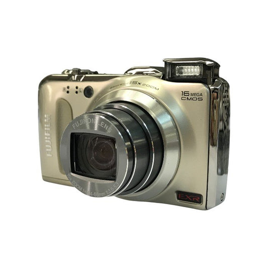 FUJIFILM FinePix デジタルカメラ シャンパンゴールド 1600万画素 光学15倍ズーム GPS FX-F550EXR 中古 T1