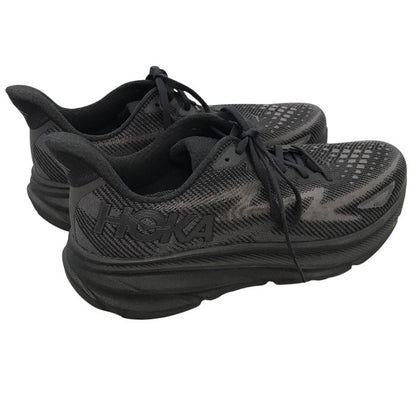 HOKA ONE ONE ホカオネオネ ランニングシューズ クリフトン 9/1127895 ブラック 31cm 中古 Y1