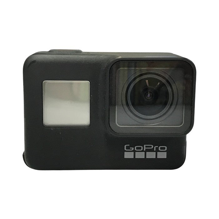 GoPro HERO7 BLACK アクションカメラ ブラック 4K/60P 防水 GPS タッチパネル 2型液晶 ウェアラブルカメラ ゴープロ 中古 T1