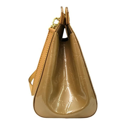 LOUIS VUITTON ルイヴィトン ヴェルニ ロクスバリードライブ ハンドバッグ レディース 2way セミショルダー ベージュ M91372 中古 T1