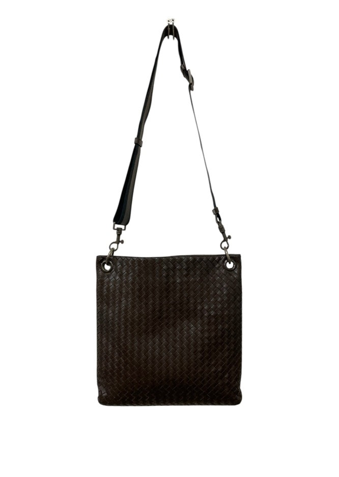 BOTTEGA VENETA ボッテガヴェネタ イントレチャート ショルダーバッグ 中古 D4