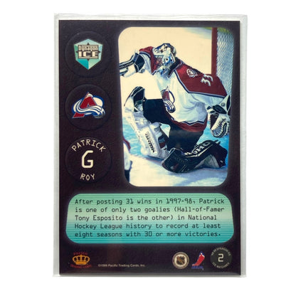Pacific NHLカード DYNAGON ICE PATRICK ROY AVALANCHE #2 中古 IT2