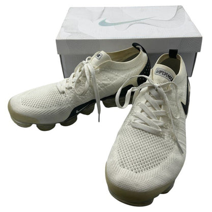 NIKE ナイキ エア ヴェイパーマックス フライニット2 28.5cm スニーカー 靴 シューズ メンズ ホワイト 中古 W４