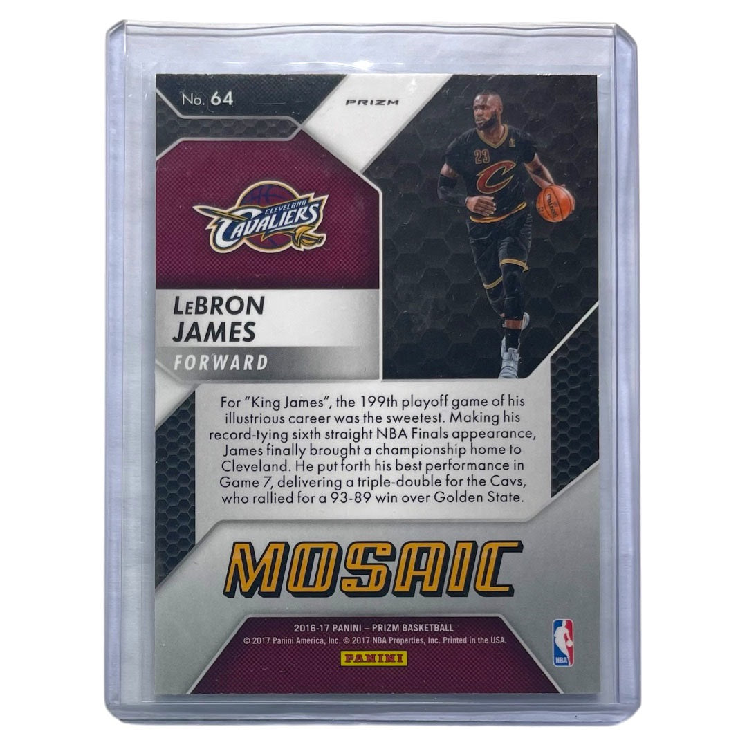 PANINI NBAカード PRIZM LEBRON JAMES CAVALIERS #64 中古 IT2