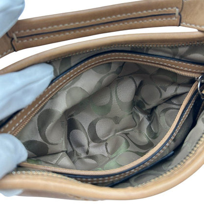 COACH コーチ ホーボー ショルダーバッグ 9541 鞄 レザー ミニ 本革 レディース 中古 W４